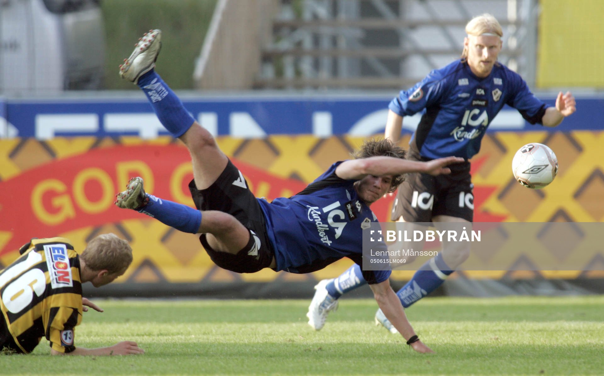 Marcus Jarlegren, Häcken bjuder Dusan Djuric, Halmstad på
