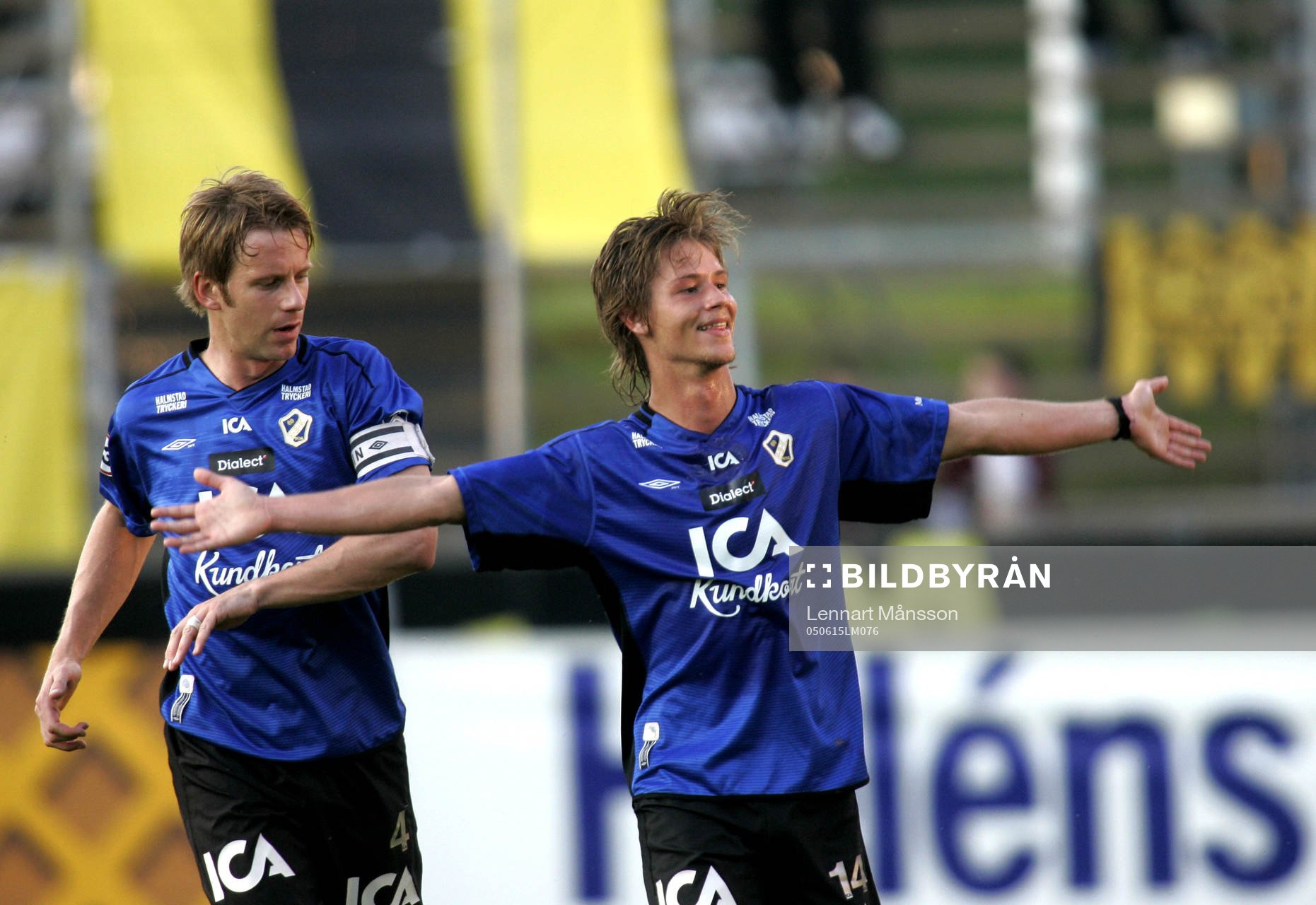 1-0, Dusan Djuric, Halmstad, jubel, glädje