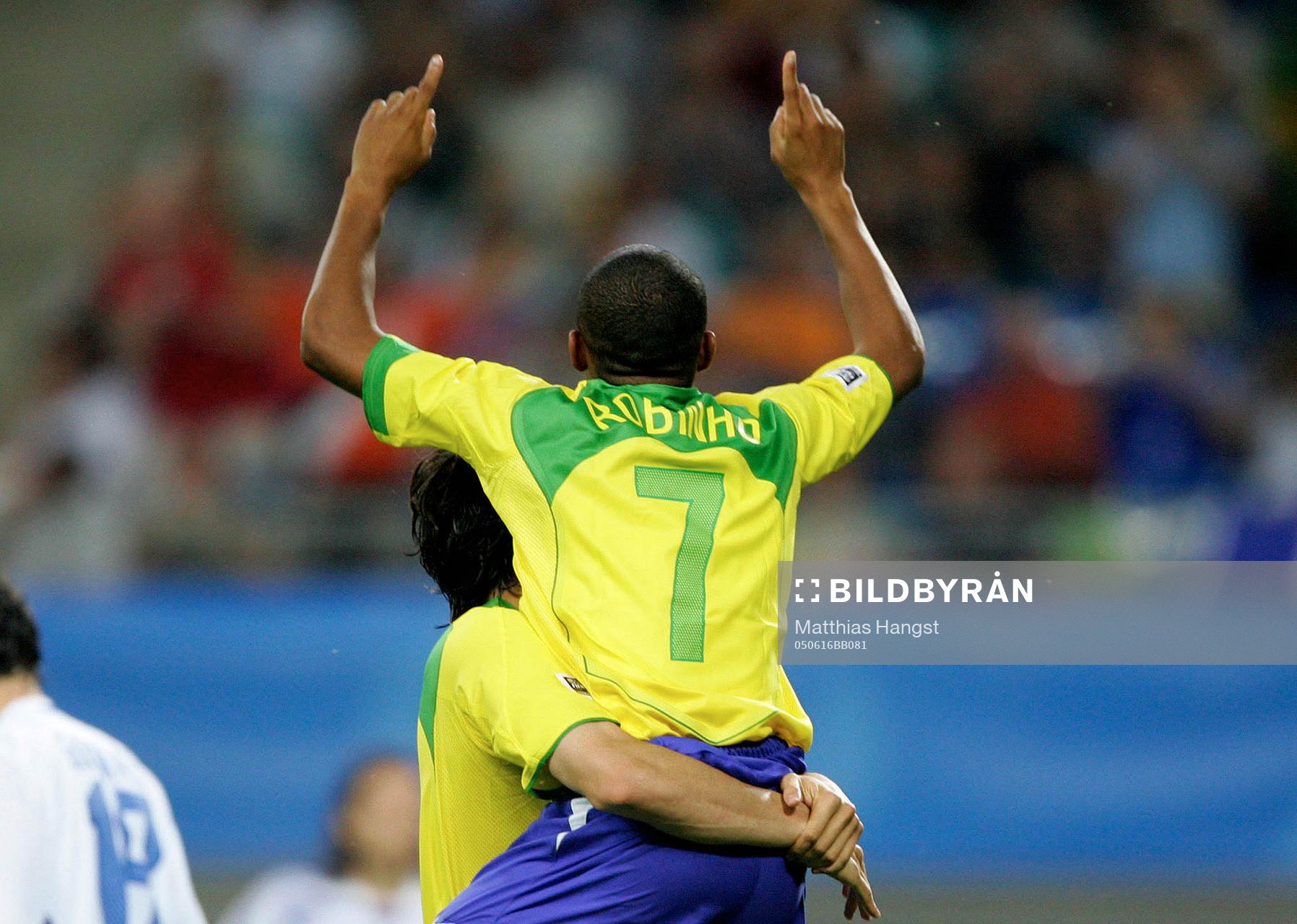 Robinho, Brasilien (Jubel)