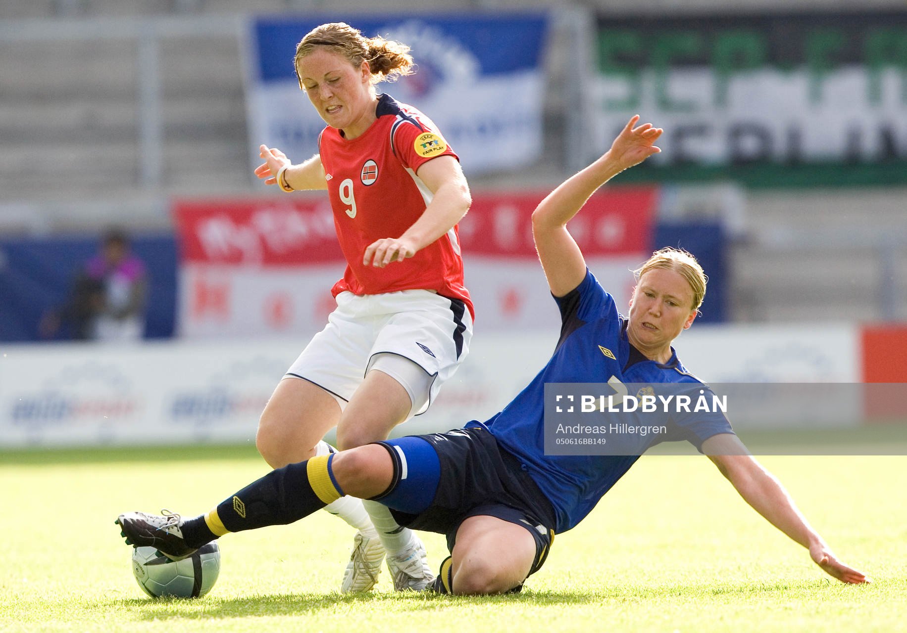 Sara Larsson, Sverige och Isabell Herlovsen, Norge