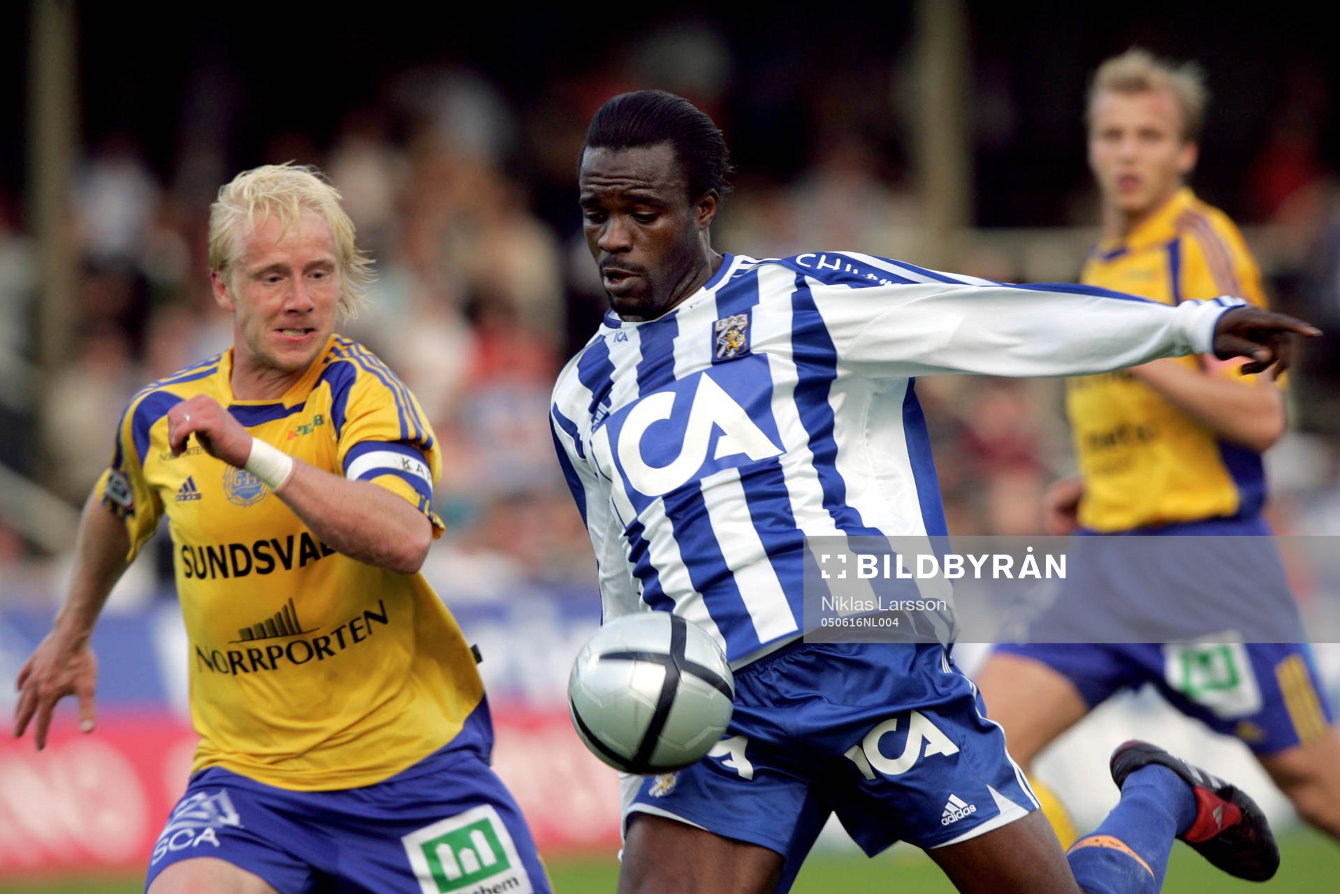 Peter Ijeh, Göteborg och Patrik Eriksson/Ohlsson, Sundsvall