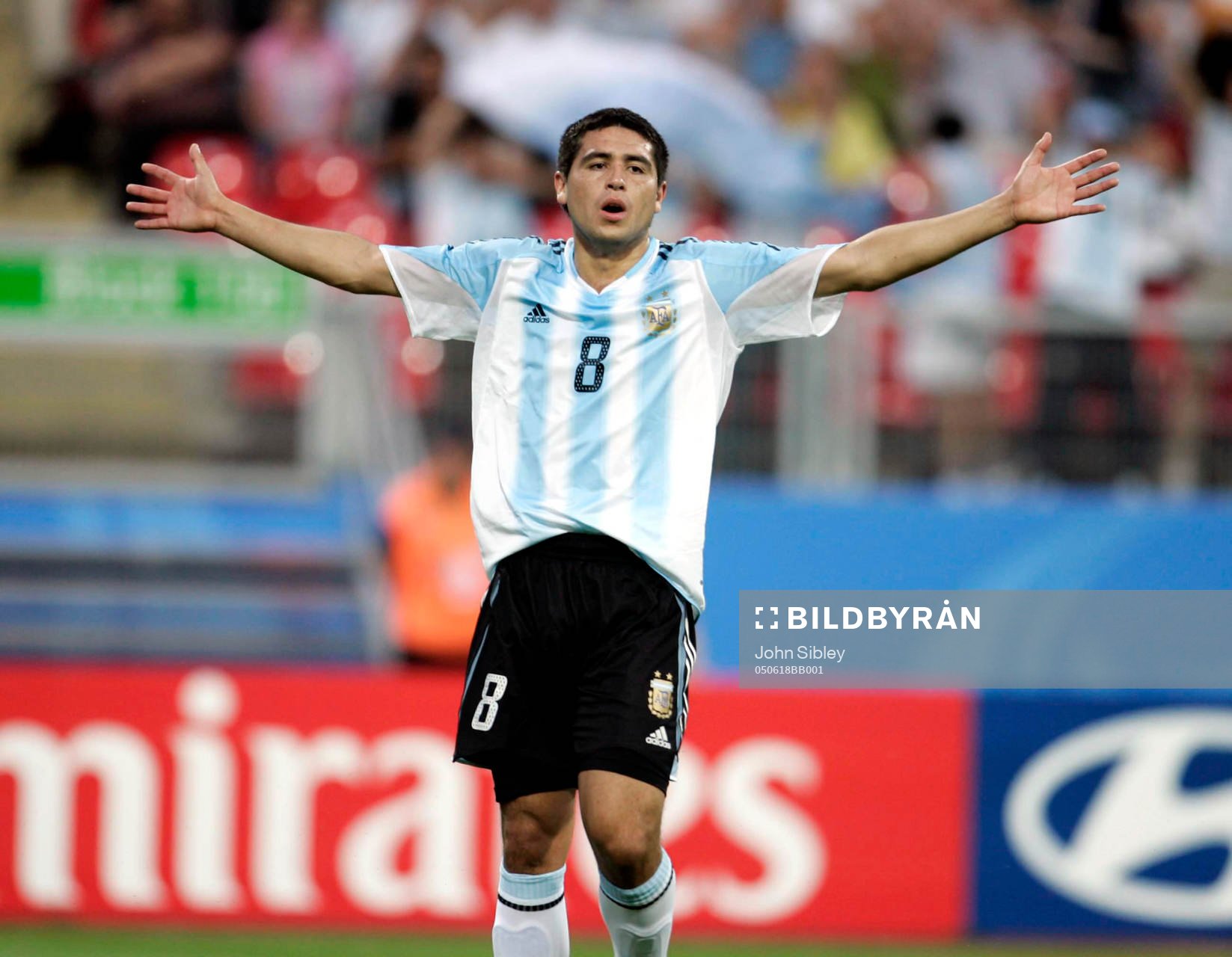   Juan Riqueleme, Argentina, jubel.