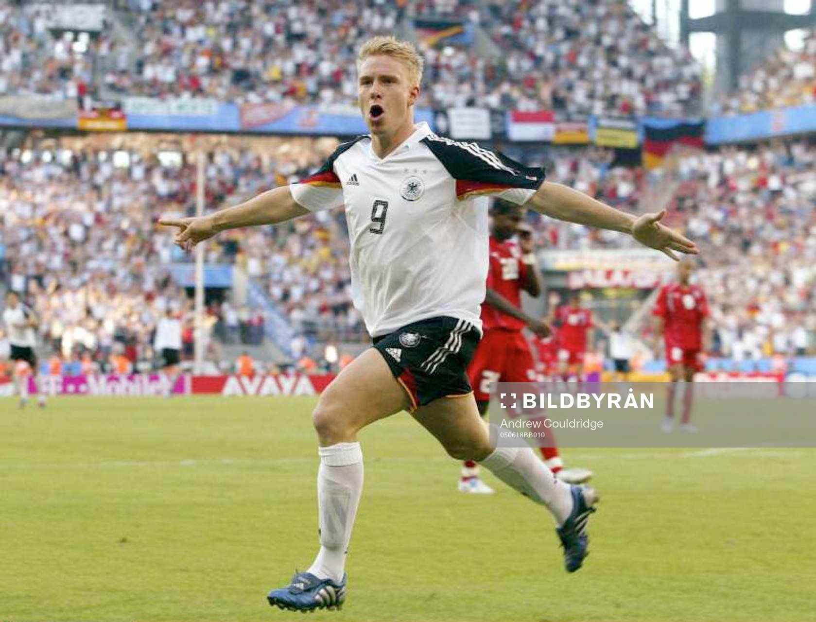 Mike Hanke, Tyskland, jubel
