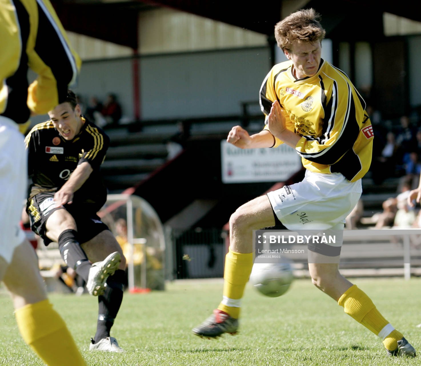 0-1, Robert Drwiega skjuter segermålet, hans första i