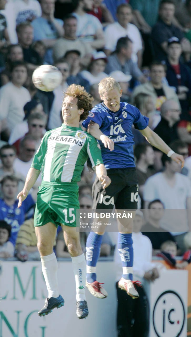 Petter Furuseth Olsen och Magnus Andersson. Nickduell