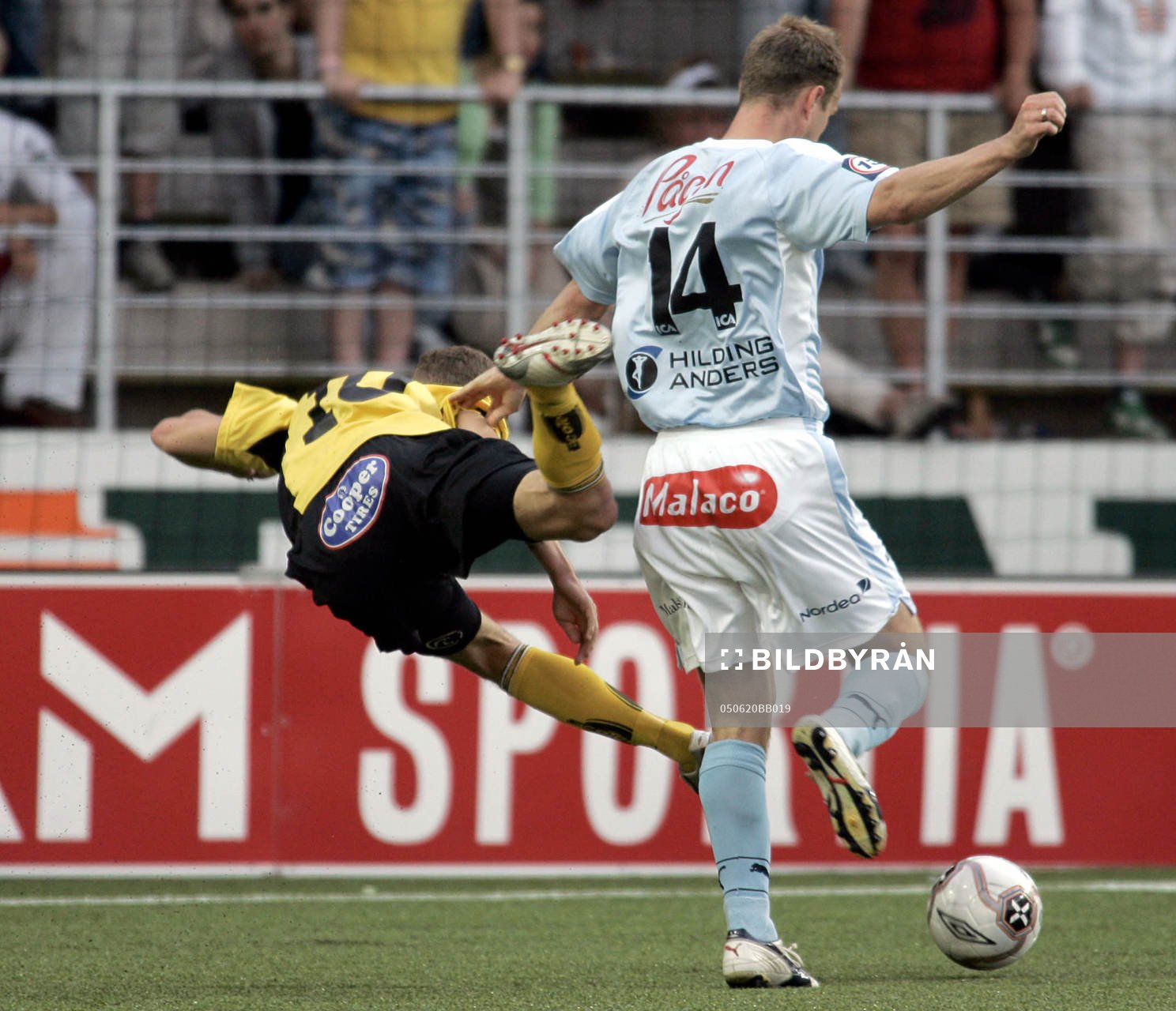 Jon Inge Höiland, Malmö fäller Samuel Holmén, Elfsborg
