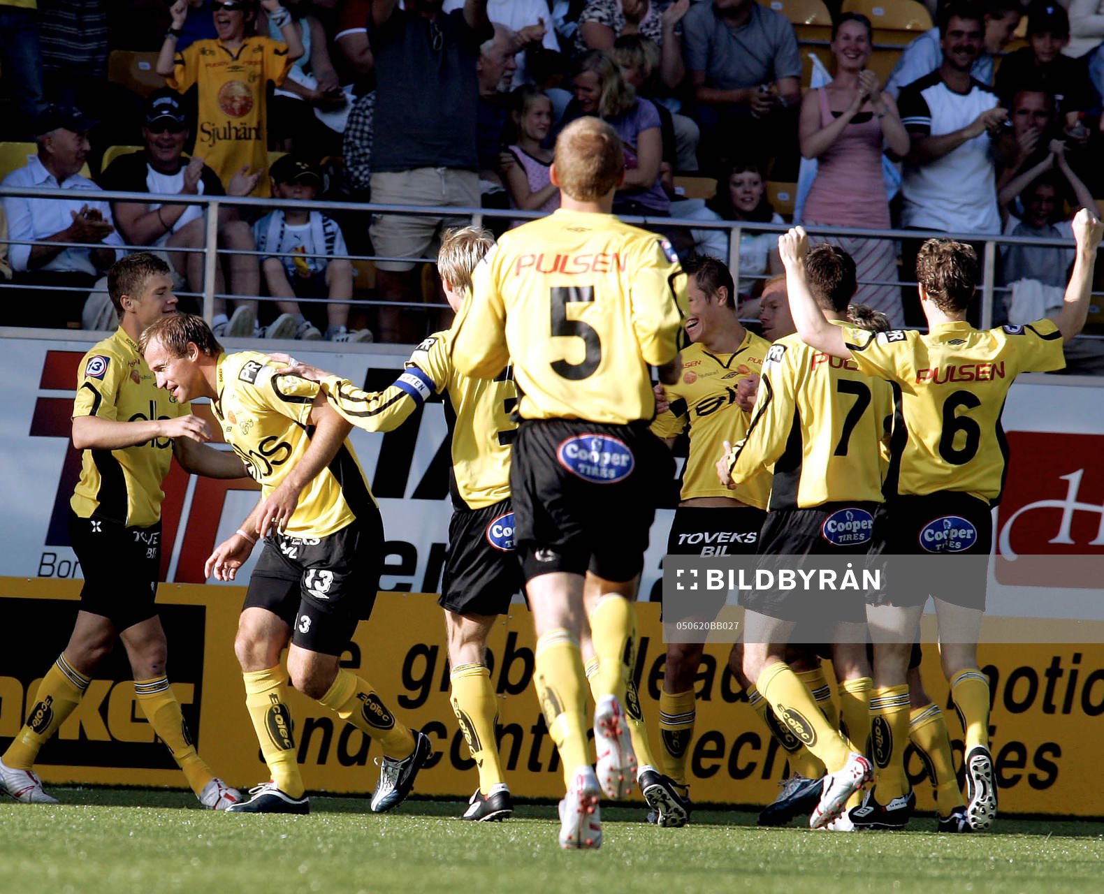  Hasse Berggren, Elfsborg, jubel, glädje.