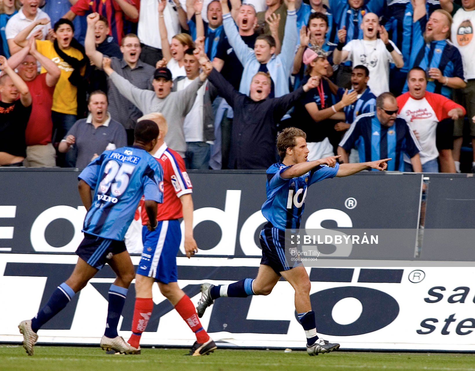 Tobias Hysén, Djurgården, jubel