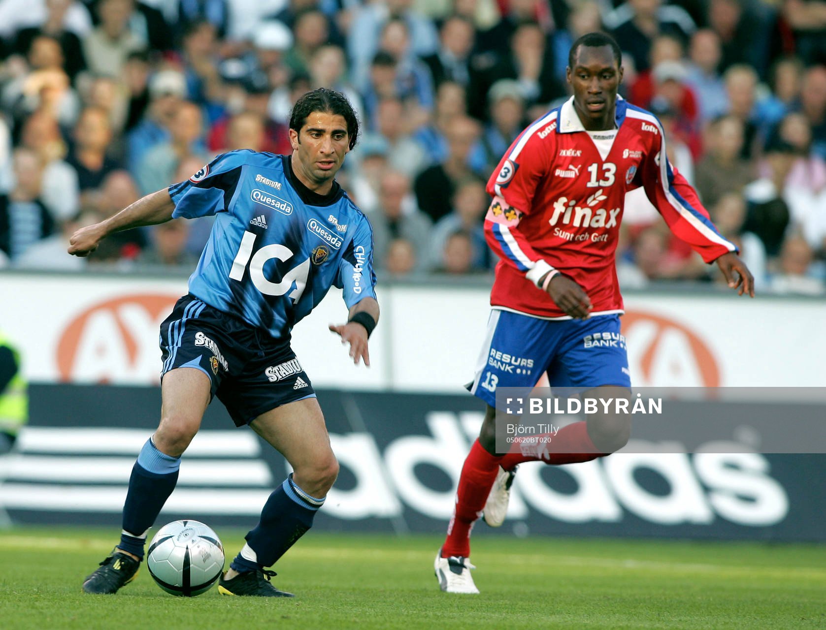 Abgar Barsom, Djurgården och Atiba Hutchinson, Helsingborg