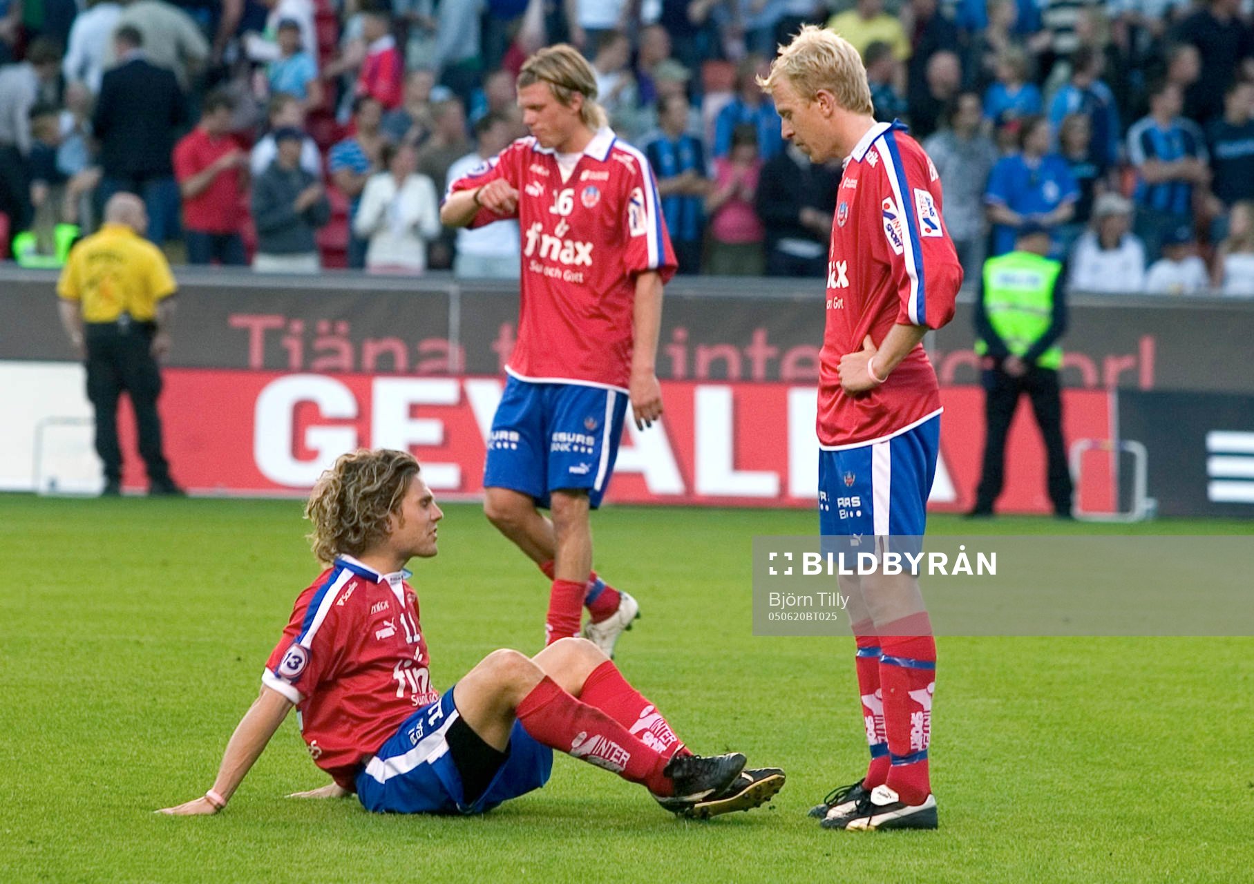 Peter Graulund, Christian Järdler och Gustaf Andersson,