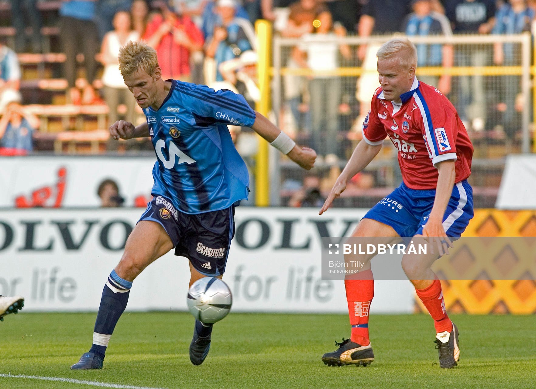 Sören Larsen, Djurgården och David Ljung, Helsingborg