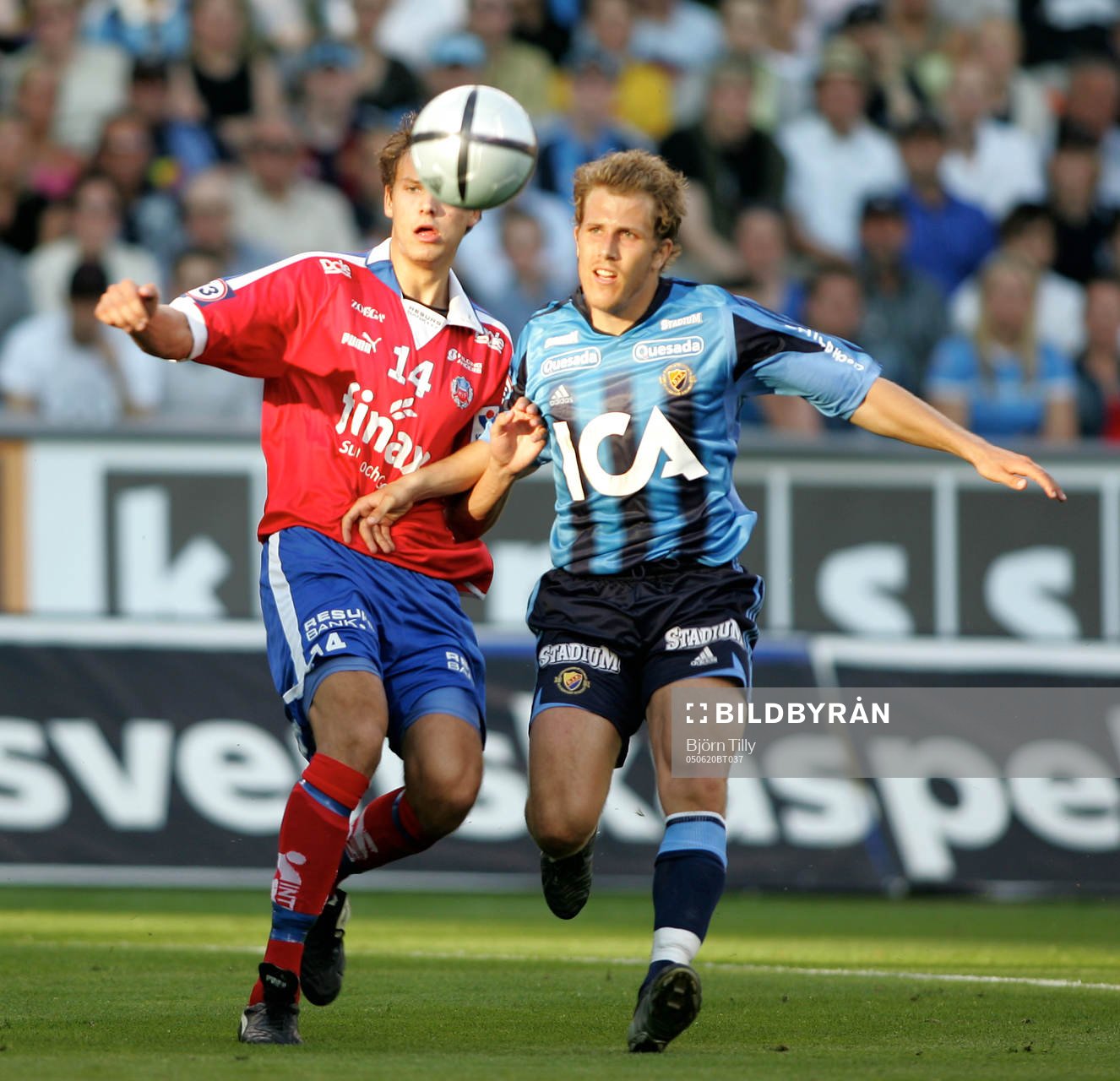 Andreas Granqvist, Helsingborg och Tobias Hysén,