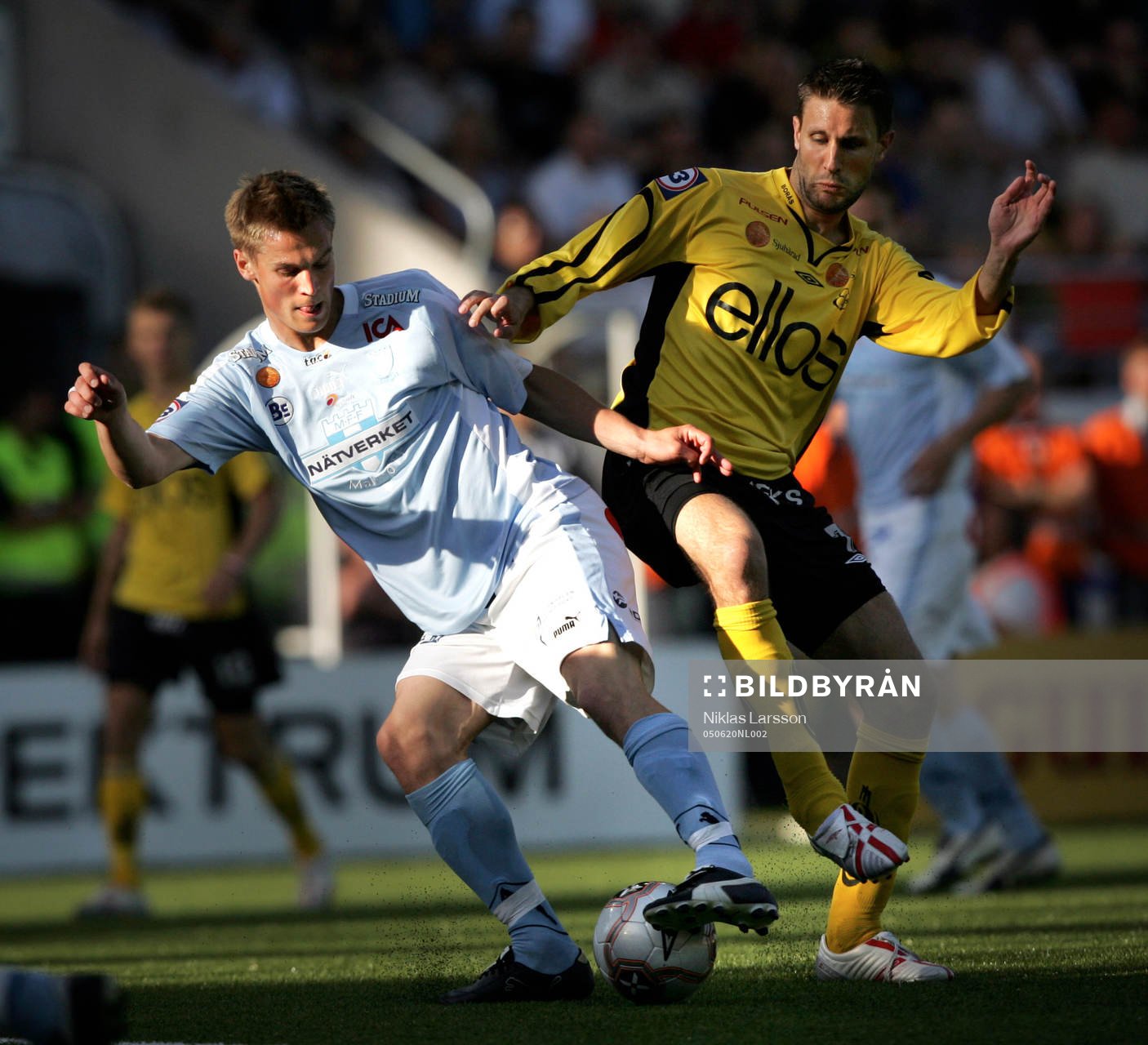 Markus Rosenberg, Malmö och Jari Illola, Elfsborg