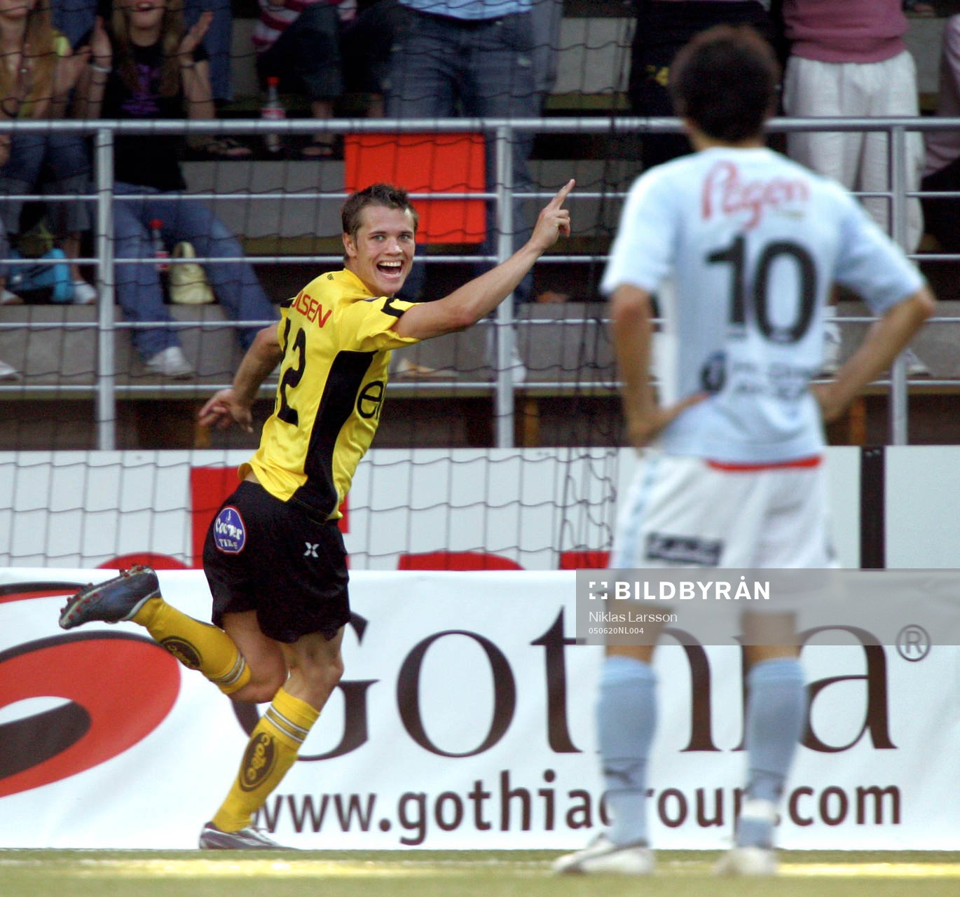 Joakim Sjöhage, Elfsborg jublar