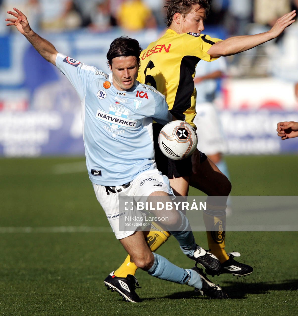 Yksel Osmanovski, Malmö och Daniel Alexandersson, Elfsborg