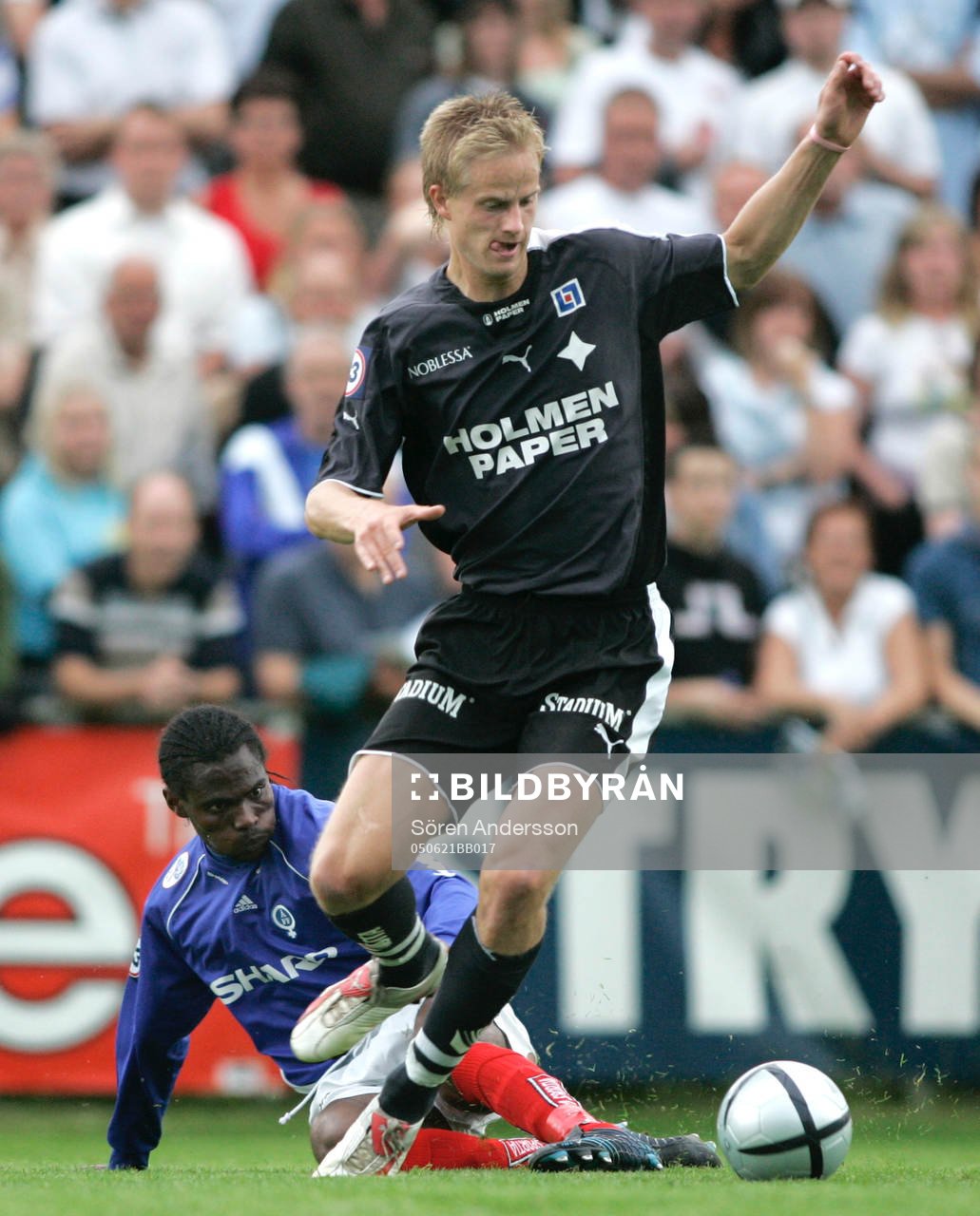 Markus Hansson, Norrköping och Richard Ekunde, Åtvidaberg