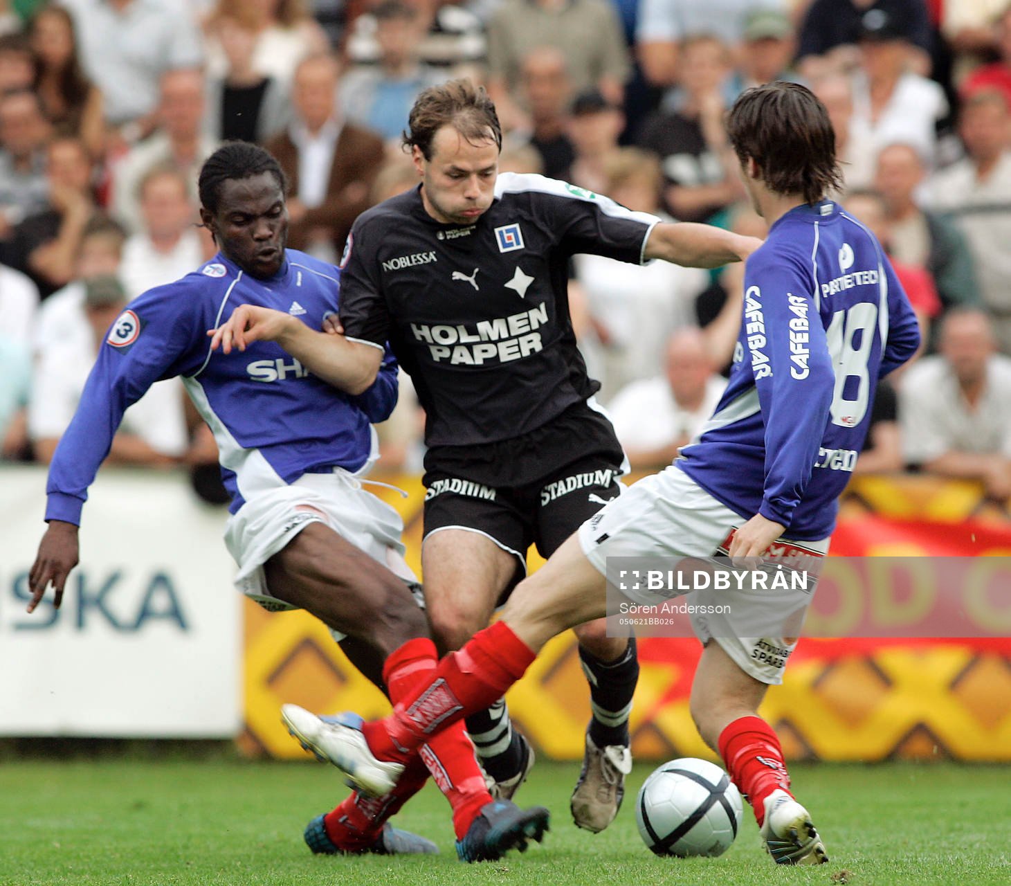 Andreas Alm, Norrköping, Richard Ekunge och Christoffer