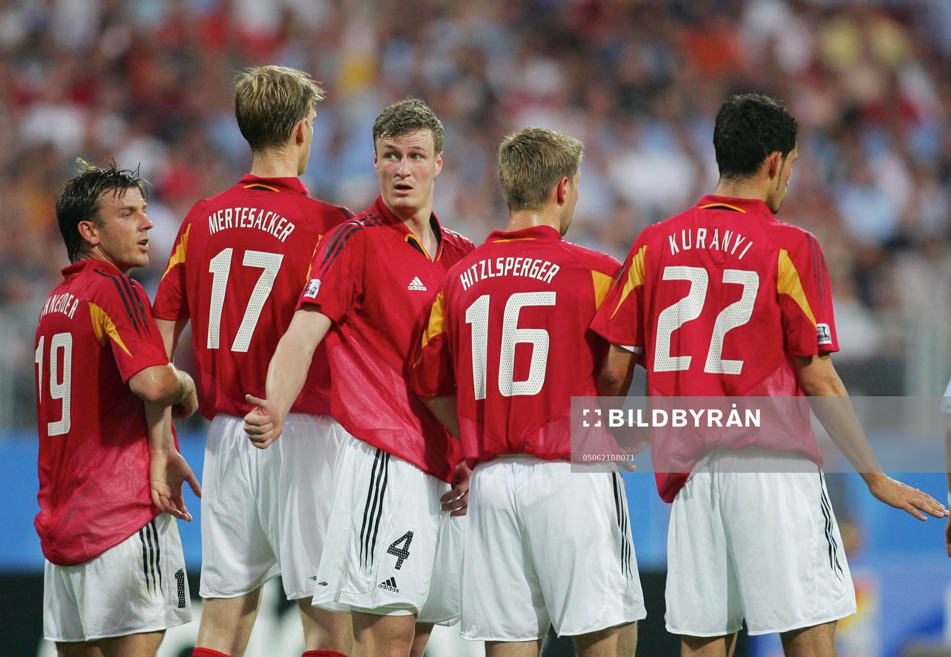Bernd Schneider, Per Mertesacker, Robert Huth, Thomas