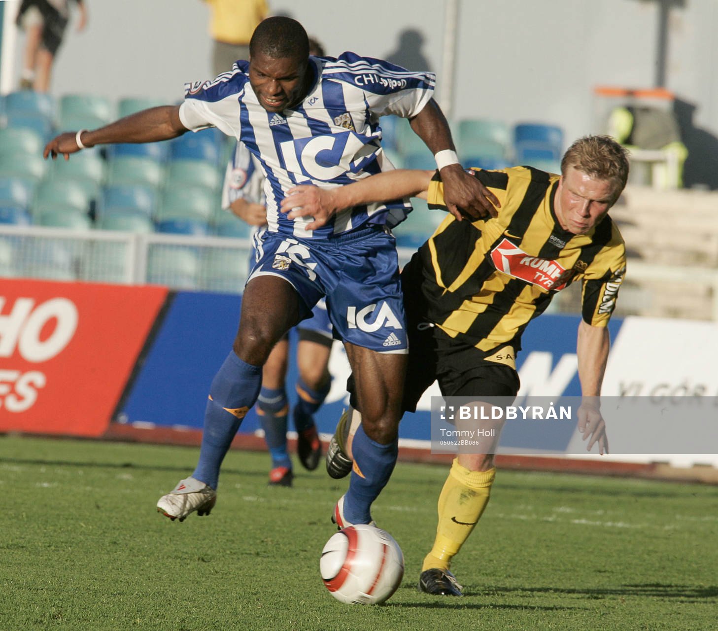 Peter Ijeh, Göteborg och Christian Tanche, Häcken
