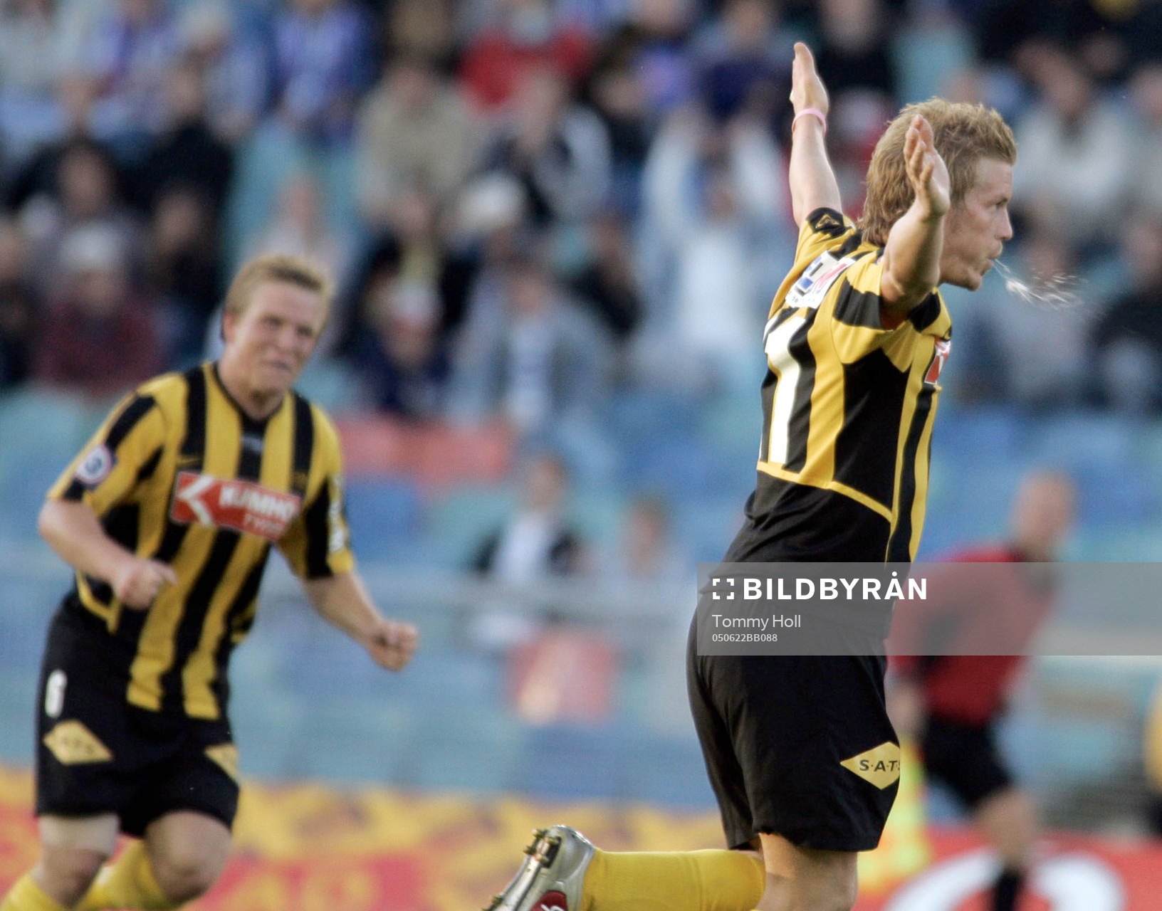 Marcus Jarlegren, Häcken, jubel