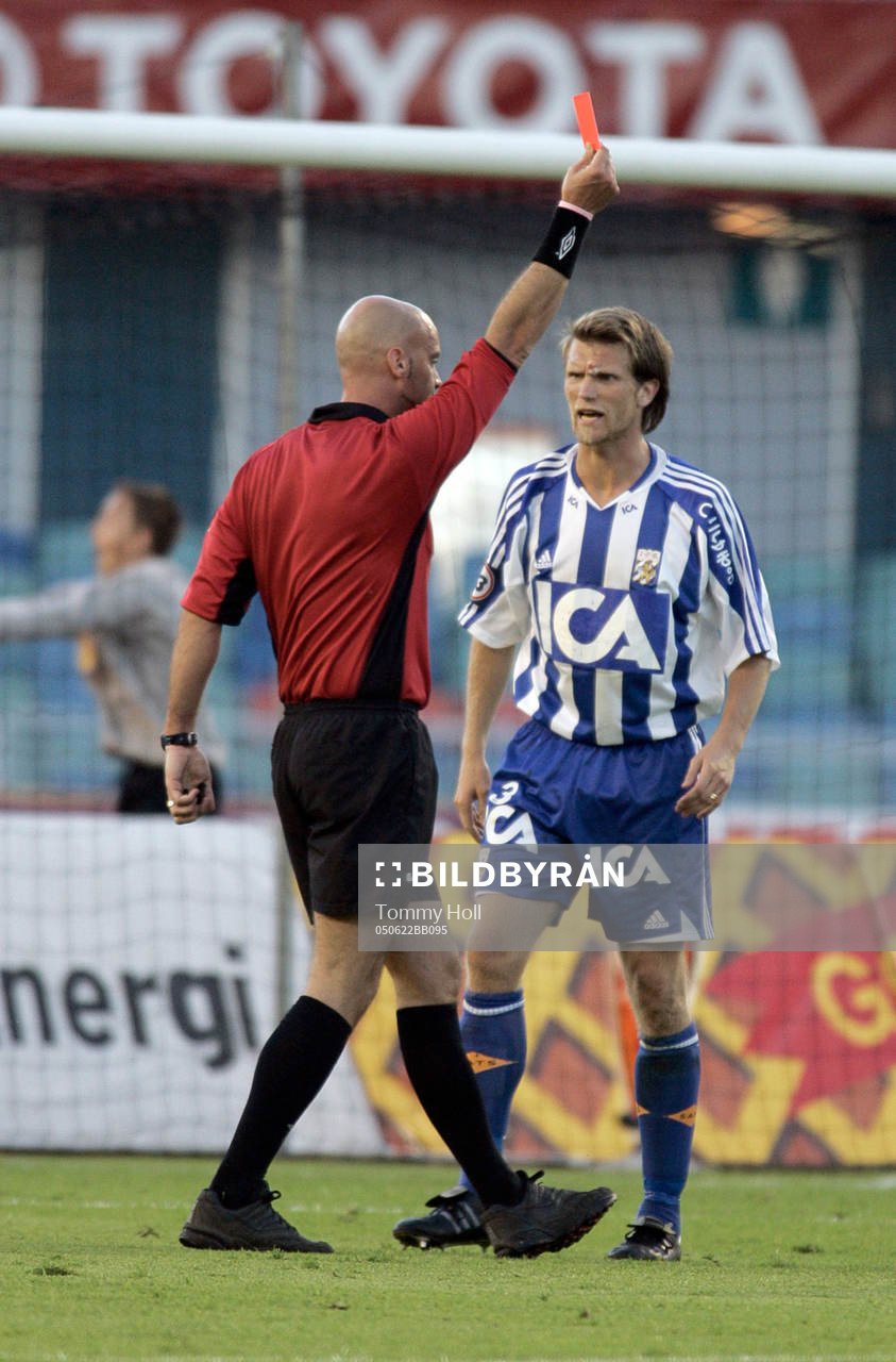 Fredrik Risp, Göteborg, utvisning