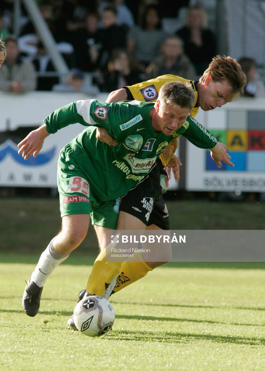Jörgen Wålemark, Ljungskile och Danel Nilsson, Mjällby
