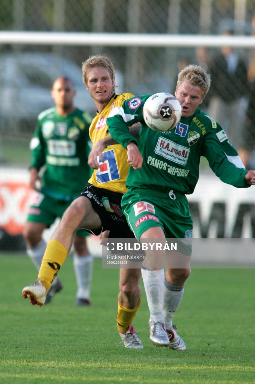 Simon Sjöfors, Mjällby och Robert Johansson, Ljungskile