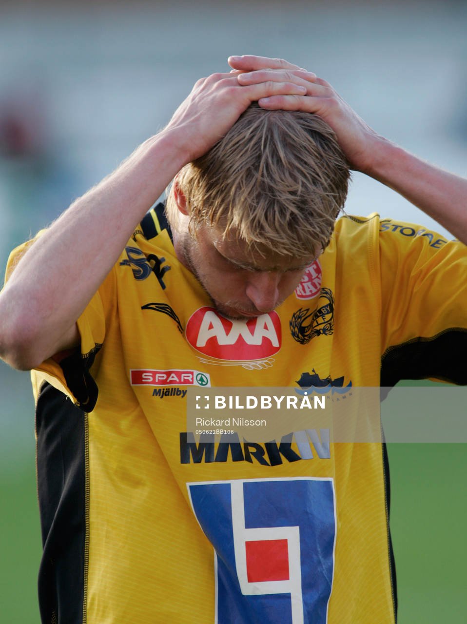 Simon Sjöfors, Mjällby, depp