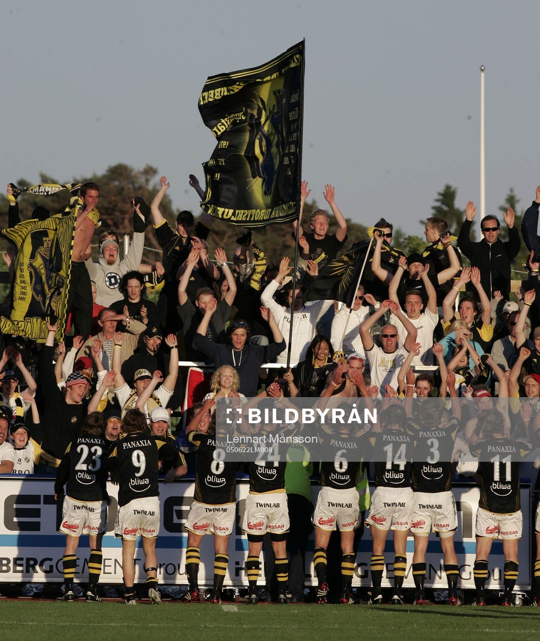AIK tackar fansen