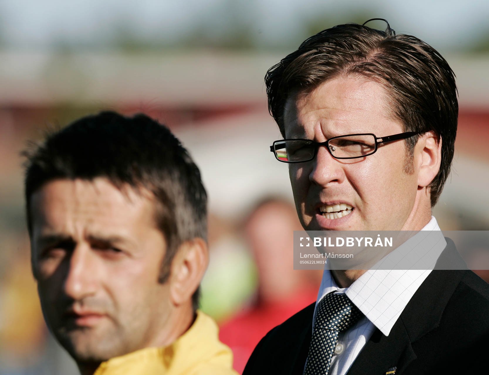 Nebojsa Novakovic och Rikard Norling, tränare, AIK