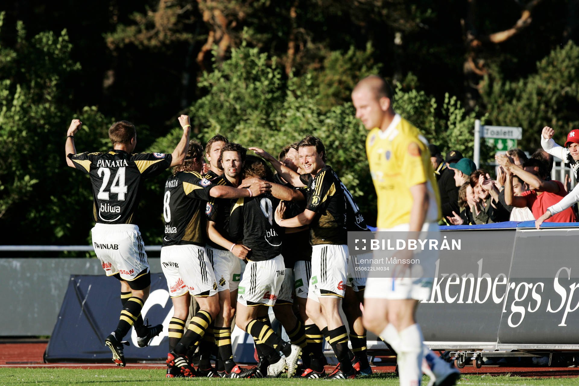 Jubel, AIk och depp, Falkenberg