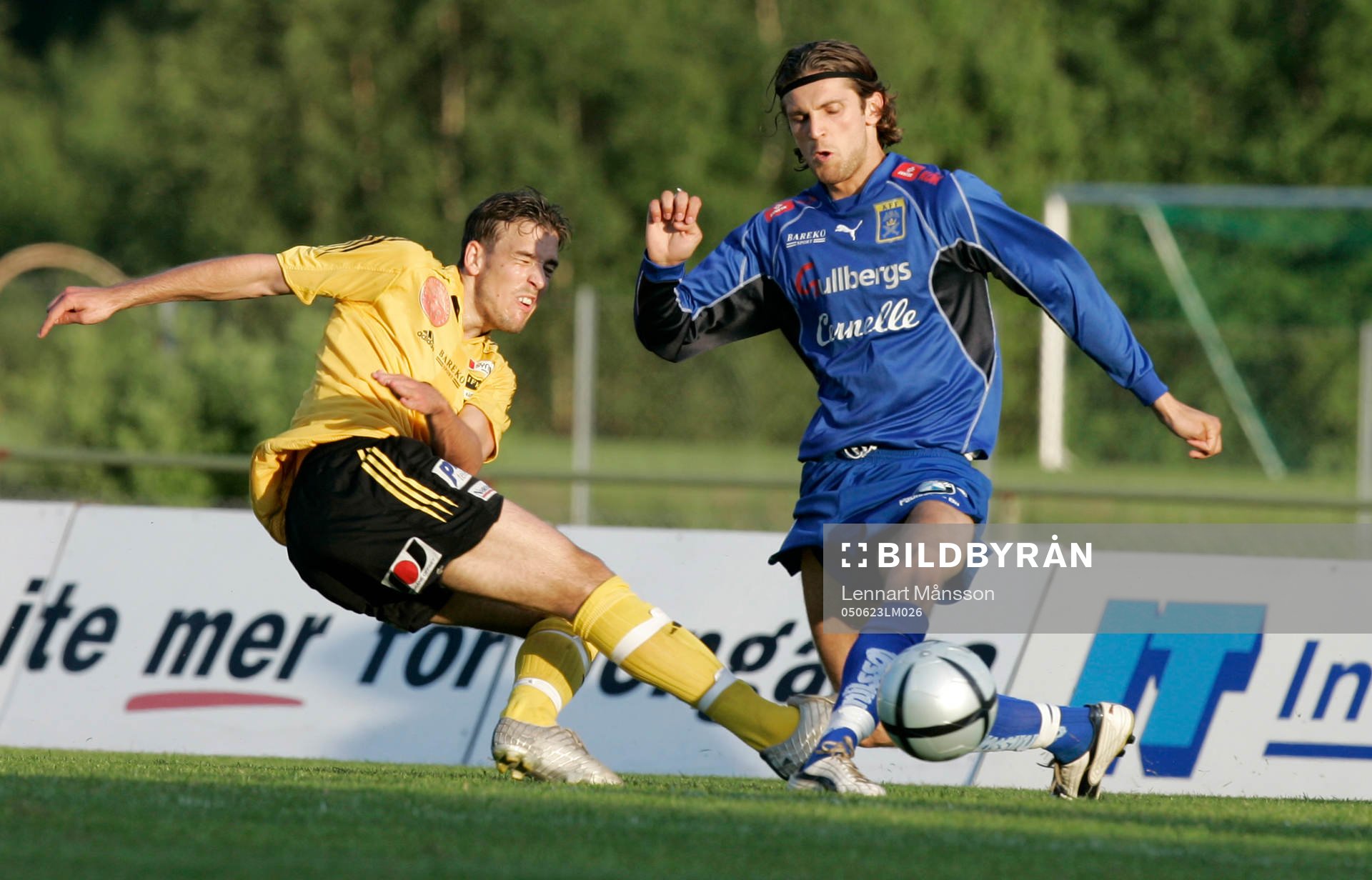 Robert Drwiega, Hässleholm, laddar stora kanonen