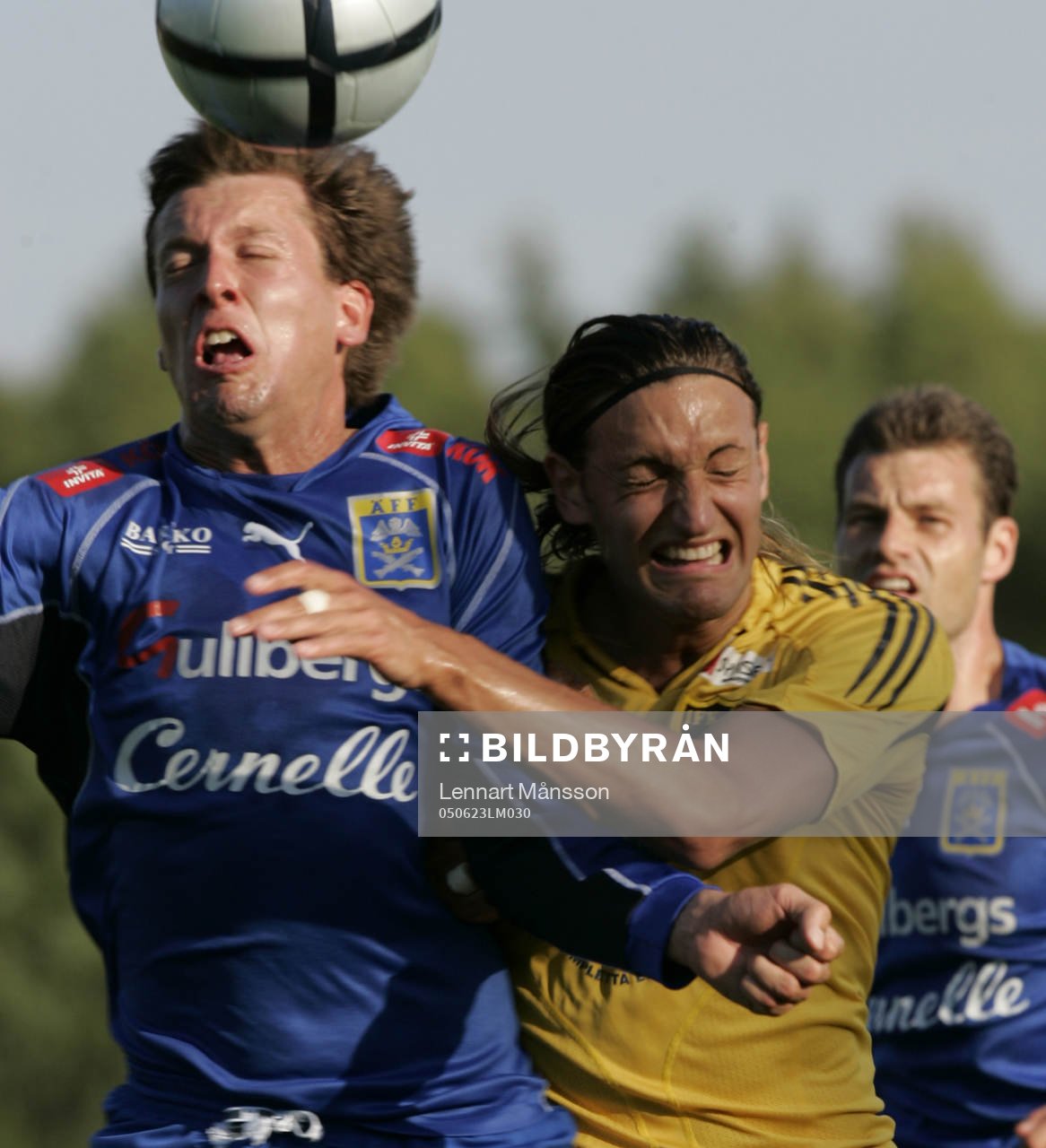 Christian Augustsson på sin gamla hemmaarena mot Peter