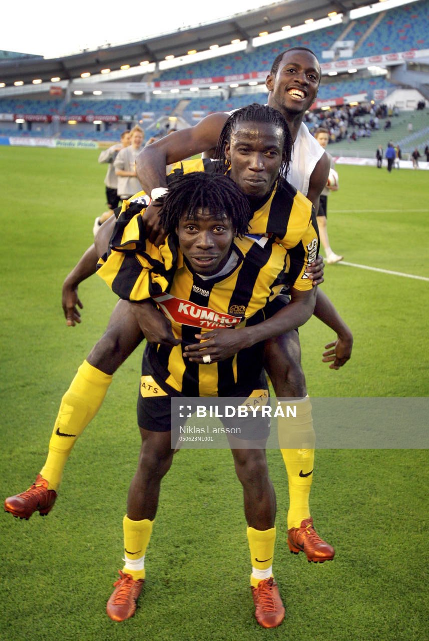 Jimmy Dixon, Dioh Williams och Dulee Johnson, Häcken