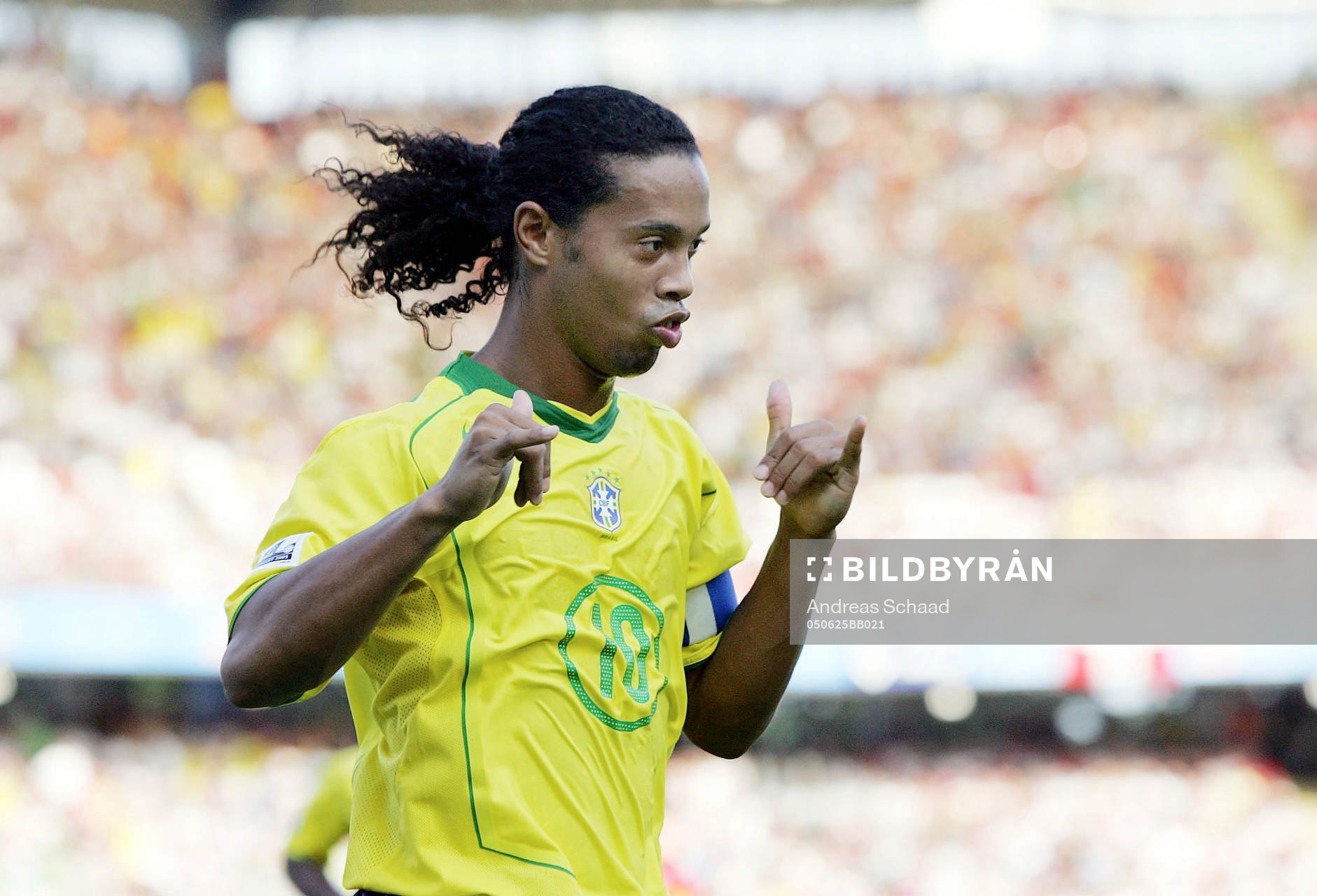 Ronaldinho, Brasilien, jubel