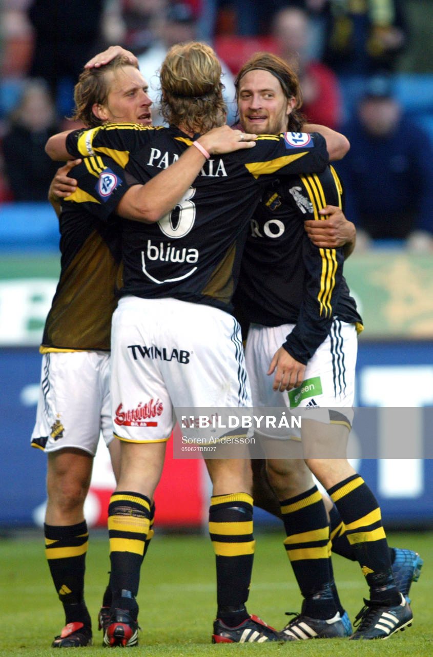  Jubel, glädje, AIK.