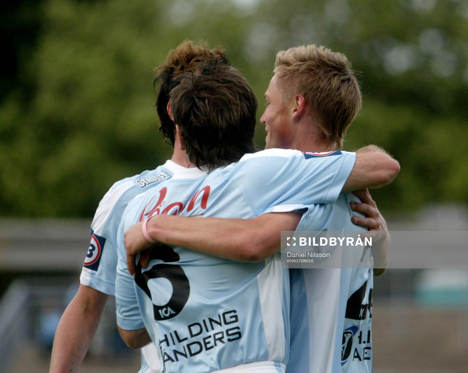 Markus Rosenberg, gjorde 1-0, jubel, glädje