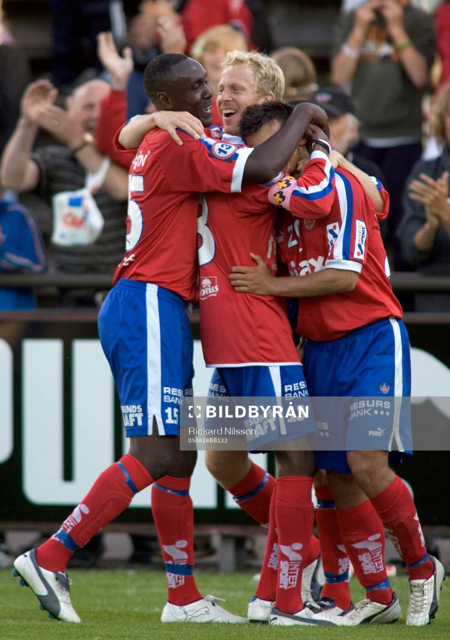 Gustaf Andersson, Olivier Karekezi och Eldin Karisik,