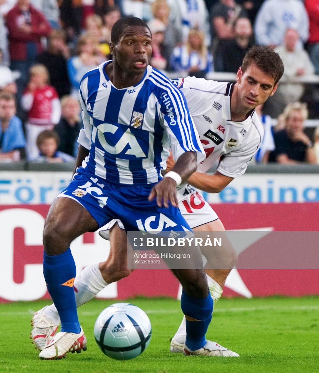 Samuel Wowoah och Björn Anklev