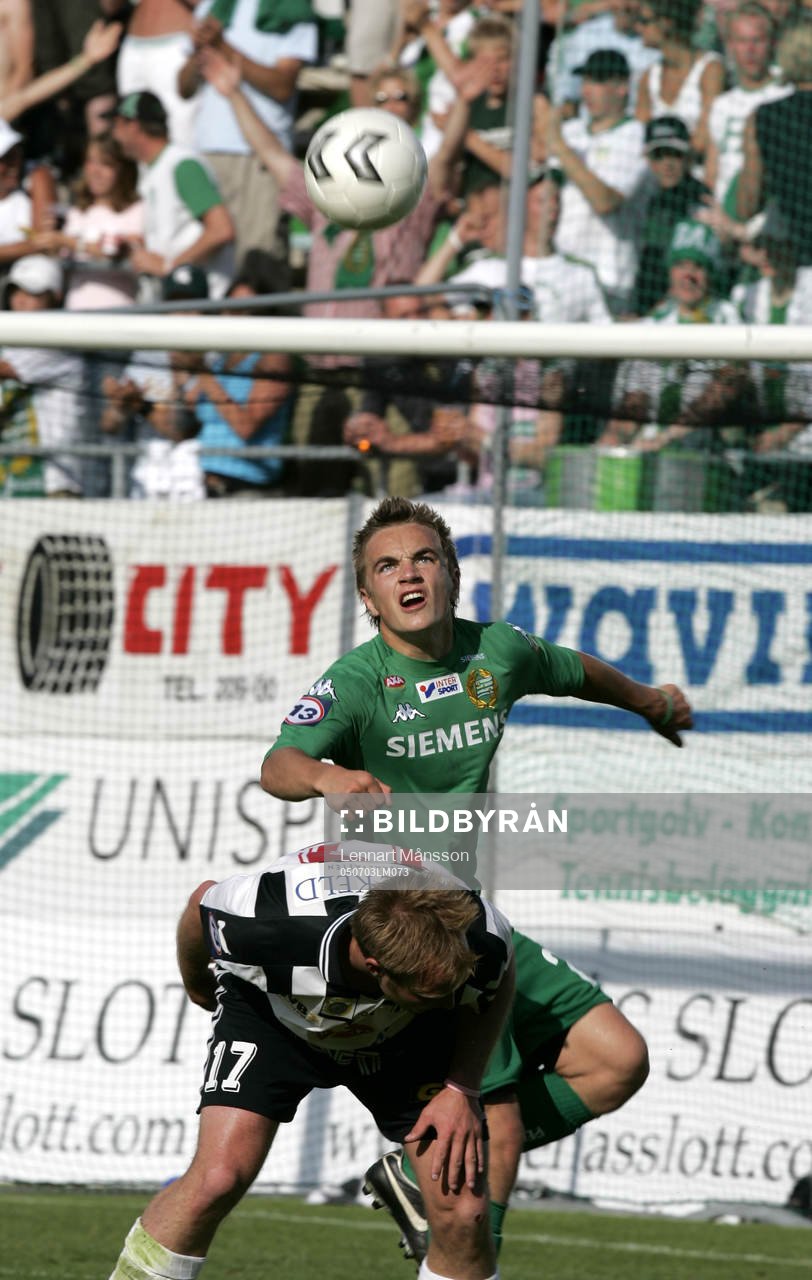 Petter Andersson vinner duell