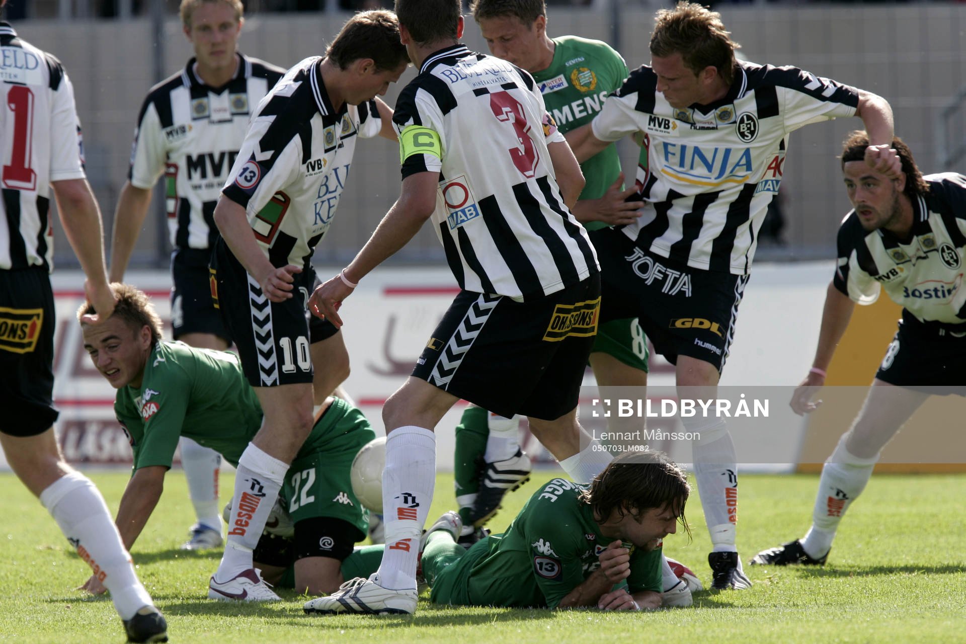 Många BoIS-are mot två Hammarbyare