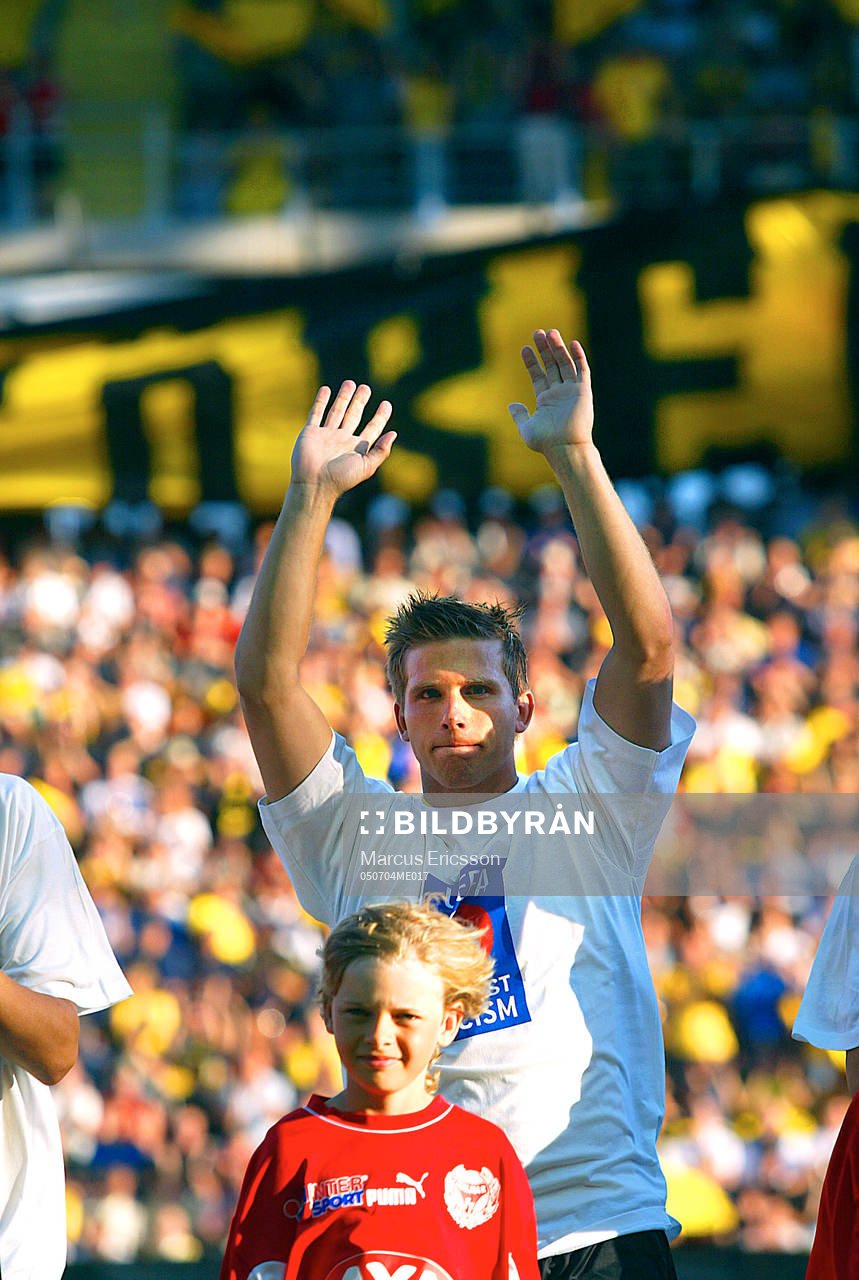 Anders Svensson välkomnas till Elfsborg