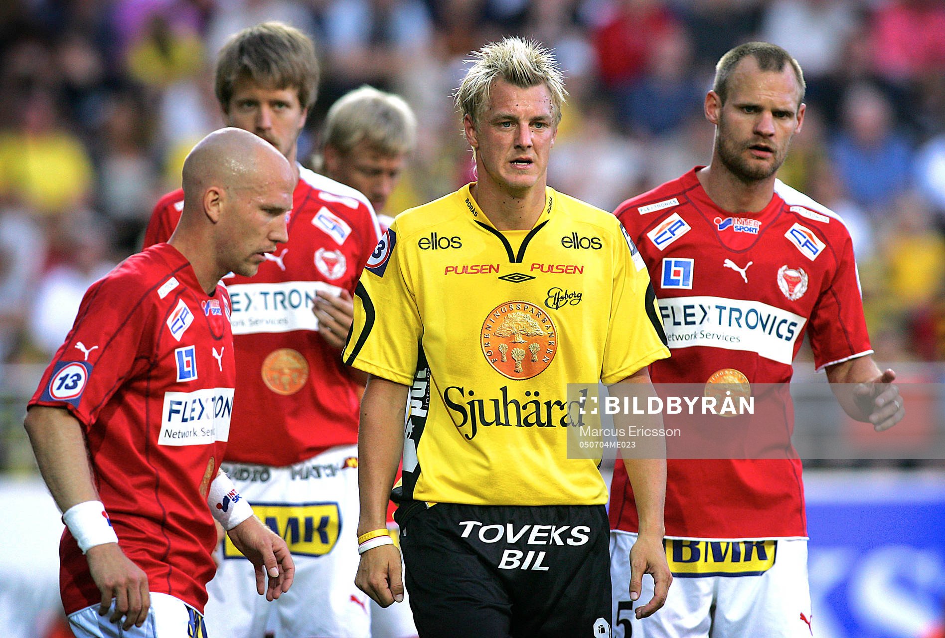 Mathias Svensson bevakas hårt i målområdet