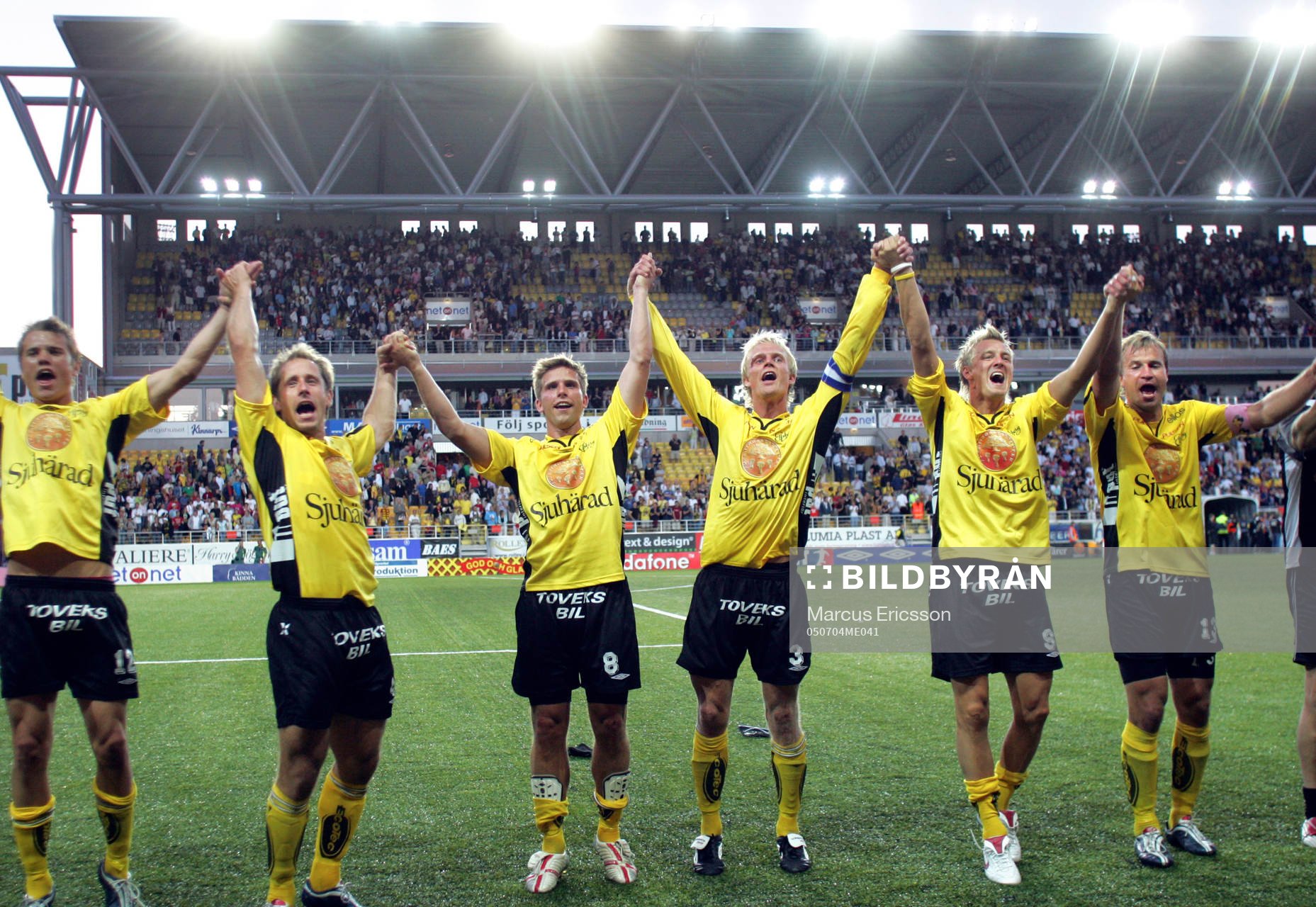 Johan Karlsson, Anders Svensson, Johan Sjöberg, Mathias