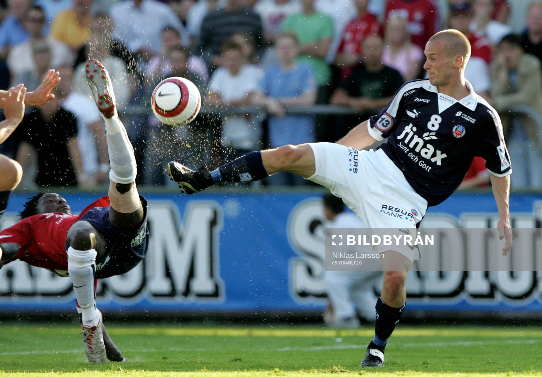 Dominic Yobe, Örgryte och Fredrik Svanbäck, HIF