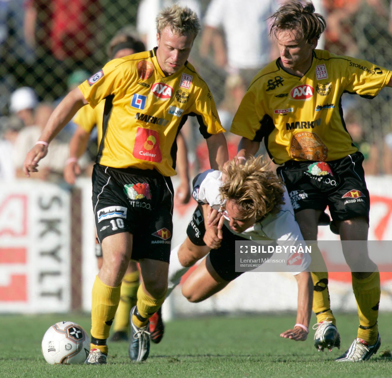 Marcus Ekenberg och Marcus Lindberg, Mjällby