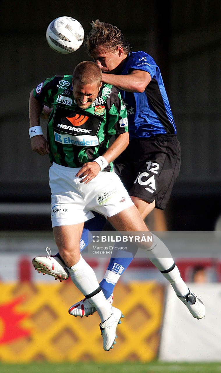 Patrik Elmander, Gais och Tomas Zvirgzdauskas, Halmstad