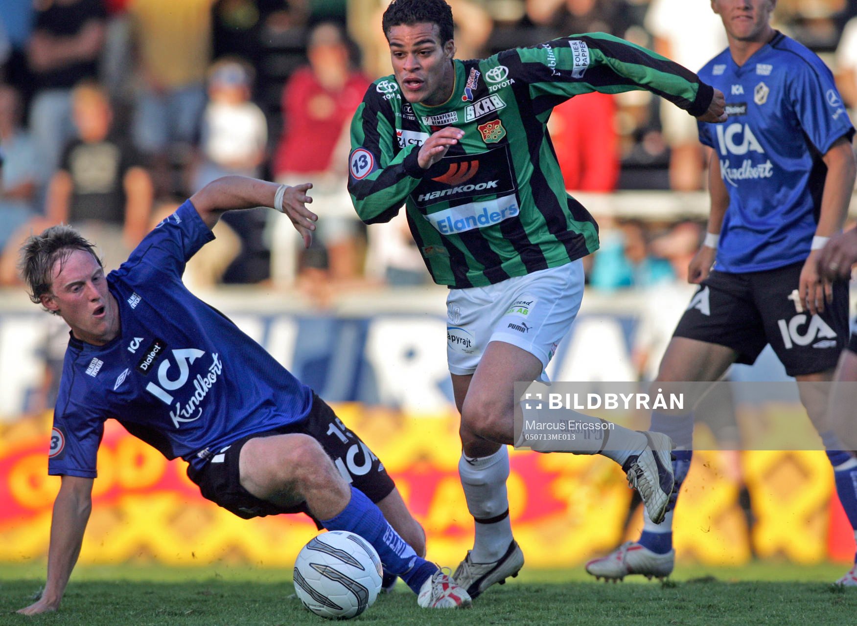 Johan Friberg da Cruz, Gais och Peter Larsson, Halmstad