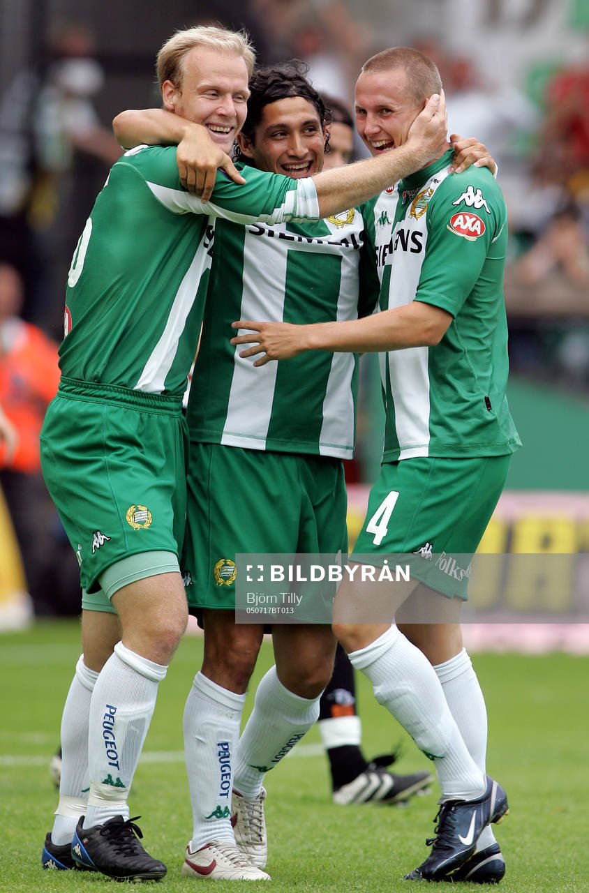 Fredrik Stoor, Hammarby gratuleras
