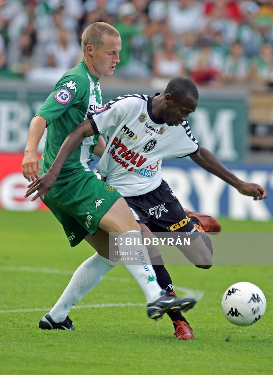 Fredrik Stoor, Hammarby och Kevin Oneykachi Amuneke,